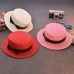 2019 Hot Parent-child Sun Hat Cute Children Sun Hats Bow Hand Made Women Straw Cap Beach Big Brim Hat Casual Glris Summer Cap