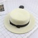 2019 Hot Parent-child Sun Hat Cute Children Sun Hats Bow Hand Made Women Straw Cap Beach Big Brim Hat Casual Glris Summer Cap