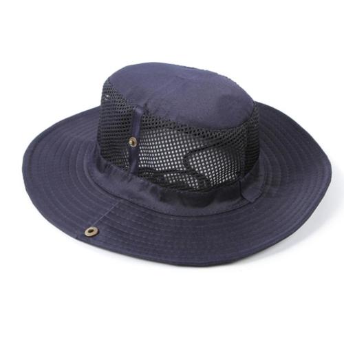 2019 Hot men summer beach hat fashion big men outdoor breathable cap sun protective barrel hat wide-brimmed summer beach caps