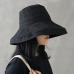 2019 Summer Korean Style Fashion Women Girl Sun Hat Simple Lady Foldable Cotton Ladies Wide  Hats Outdoor Leisure Beach #279469