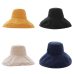 2019 Summer Korean Style Fashion Women Girl Sun Hat Simple Lady Foldable Cotton Ladies Wide  Hats Outdoor Leisure Beach #279469