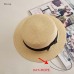 2019 fashion ladies Flat Bow Straw hat summer sun Hat for Women girls fashion beach  Fedora hat