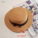 2019 fashion ladies Flat Bow Straw hat summer sun Hat for Women girls fashion beach  Fedora hat