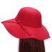 Autumn Winter Summer Fashion Fedoras Vintage Pure Women's Beach Sun Hat Female Waves large Brim Sunbonnet Fedoras lady Sun Hat