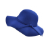 Autumn Winter Summer Fashion Fedoras Vintage Pure Women's Beach Sun Hat Female Waves large Brim Sunbonnet Fedoras lady Sun Hat