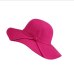 Autumn Winter Summer Fashion Fedoras Vintage Pure Women's Beach Sun Hat Female Waves large Brim Sunbonnet Fedoras lady Sun Hat