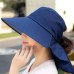 BINGYUANHAOXUAN 2018 New Brand Women Sun hat Summer Hat Folding Sunscreen Anti-uv big Summer Biking Beach Hat Fashion Sun hat