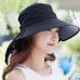 BINGYUANHAOXUAN 2018 New Brand Women Sun hat Summer Hat Folding Sunscreen Anti-uv big Summer Biking Beach Hat Fashion Sun hat