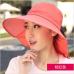 BINGYUANHAOXUAN 2018 New Brand Women Sun hat Summer Hat Folding Sunscreen Anti-uv big Summer Biking Beach Hat Fashion Sun hat