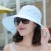 BINGYUANHAOXUAN 2018 New Brand Women Sun hat Summer Hat Folding Sunscreen Anti-uv big Summer Biking Beach Hat Fashion Sun hat