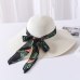 BINGYUANHAOXUAN 2018 New Summer Female Sun Hat Bow Ribbon Panama Beach Hats for Women Chapeu Feminino Sombrero Floppy Straw Hat