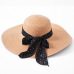 BINGYUANHAOXUAN 2018 New Summer Female Sun Hat Bow Ribbon Panama Beach Hats for Women Chapeu Feminino Sombrero Floppy Straw Hat