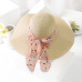 BINGYUANHAOXUAN 2018 New Summer Female Sun Hat Bow Ribbon Panama Beach Hats for Women Chapeu Feminino Sombrero Floppy Straw Hat