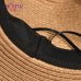 ENJOYFUR Women Summer sun hat unisex Panama hat 2019 new arrival fashion straw beach cap