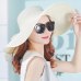 Elegant Style Summer Large Brim Straw Hat Adult Women Girls Fashion Sun Hat uv Protect Big Bow Summer Beach Hat