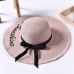 Embroidery Summer Straw Hat Women Wide Brim Sun Protection Beach Hat 2019 Adjustable Floppy Foldable Sun Hats for Women Ladies