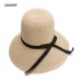 Fashion Beautiful Adult cap Bow Straw hat Summer Sun Beach Sun caHat Girl Women caHat sun hats for women kentucky derby hat