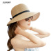 Fashion Beautiful Adult cap Bow Straw hat Summer Sun Beach Sun caHat Girl Women caHat sun hats for women kentucky derby hat