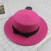 Fashion Parent-child sun hat Cute children sun hats  bow hand made women straw cap beach big brim hat casual glris summer cap