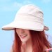 Fashion Travel Solid Foldable Cap Visors Sun Hat Bowknot Hiking Practical Ladies Summer Beach Korean Style Outdoor