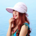 Fashion Travel Solid Foldable Cap Visors Sun Hat Bowknot Hiking Practical Ladies Summer Beach Korean Style Outdoor