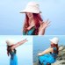 Fashion Travel Solid Foldable Cap Visors Sun Hat Bowknot Hiking Practical Ladies Summer Beach Korean Style Outdoor