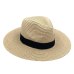 Femme Vintage Panama Hat Men Straw Fedora Sunhat Women Summer Beach Sun Visor Cap Chapeau Cool Jazz Trilby Cap Sombrero