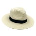 Femme Vintage Panama Hat Men Straw Fedora Sunhat Women Summer Beach Sun Visor Cap Chapeau Cool Jazz Trilby Cap Sombrero