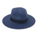 Femme Vintage Panama Hat Men Straw Fedora Sunhat Women Summer Beach Sun Visor Cap Chapeau Cool Jazz Trilby Cap Sombrero