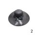 Huation 2019 New Sun Hats for Women Girls Wide Brim Floppy Straw Hat Summer Bohemia Beach Cap Leopard Ribbon chapeau femme ete