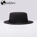 Ladybro Summer Women Boater Beach Hat Female Casual Panama Hat Lady Ribbon Classic Bowknot Flat Sun Hat Women Fedoras Travel