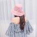 New Fashion Women Floppy Cotton Sun Hat With Bow Wide Large Brim Cap Summer Beach Foldable Neck Anti-Ultraviolet Hats