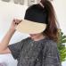 New Simple Summer Straw Sun Hat Women Pearl Backable Sun Visor Hat with Big Heads Wide Brim UV Protection Female Cap PSG2530