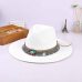 New Spring Summer Bohemia Style Women's Jazz Caps hats with Wide Birm Women Straw Vintage Hat Floppy Sun Beach Church Cap Gorros