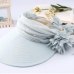 New Sun Hats For Women Fashion Lady Summer Visor Hat Female Beach Cap Prevention Of Ultraviolet & Flower Design Hat