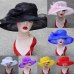 Summer Hat Women Kentucky Derby Wide Brim Sun Hat Wedding Church Sea Beach Hats for Women Floppy Ladies Hat