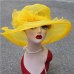 Summer Hat Women Kentucky Derby Wide Brim Sun Hat Wedding Church Sea Beach Hats for Women Floppy Ladies Hat