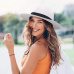 Summer Hat Women Panama Straw Hat Fedora Beach Vacation Wide Brim Visor Casual Summer Sun Hats for Women Sombrero 2019