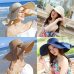 Summer Large Brim Straw Hat Floppy Wide Brim Sun Cap Bowknot Beach Foldable Hats New 2018