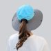 Summer Mesh Wide Brim Sun Hats for Women Breathable Sunhat Outdoor UV Protection Top Men Bucket Hats Sport Fishing Unisex WH609