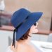 Summer Wide Big Brim  floppy Straw Hats Sun Hats For Women  UV Protection Panama Beach Hats Ladies bow  hat chapeau femme ete