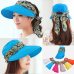 Summer hats for women  chapeu feminino new fashion visors cap sun cap collapsible anti-uv hat 6 colors