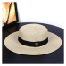 Sun Hats Small Bee Straw Hat European and American Retro Gold Braided Hat Female Loose Sunscreen Sunshade Flat Cap Visors Hats