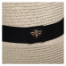 Sun Hats Small Bee Straw Hat European and American Retro Gold Braided Hat Female Loose Sunscreen Sunshade Flat Cap Visors Hats