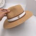 The spring/summer jazz straw hat Sun hat Breathable hat street travel joker bonnet