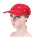 Women India Muslim Retro Floral Cotton Towel Cap Brim Turban Baseball Hat Wrap summer sun hats for women straw hat summer hat