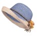 Xthree Good quality  Summer hat women Raffia straw cap Ladies Big brim Sun hat  hat forgirlbeach hat