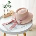 Ymsaid New Summer Sun Hats Women Fashion Girl Straw Hat  Ribbon Bow Beach Hat Casual Straw Flat Top Panama Hat Bone Feminino