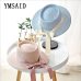 Ymsaid New Summer Sun Hats Women Fashion Girl Straw Hat  Ribbon Bow Beach Hat Casual Straw Flat Top Panama Hat Bone Feminino