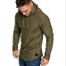 2018 Autumn New Fashion Mens Hoodies Brand Men Solid Color Hooded Sling Sweatshirt Mens Hoodie Hip Hop Hoodie 5XL